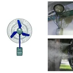 Heavy Duty 26 inch Wall Mounted Water Mist Fan with 40L Water Tank
